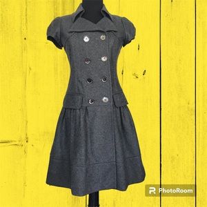 COPY - Burberry London Blue Label Trench Style Fitted Dress Size 2 XS